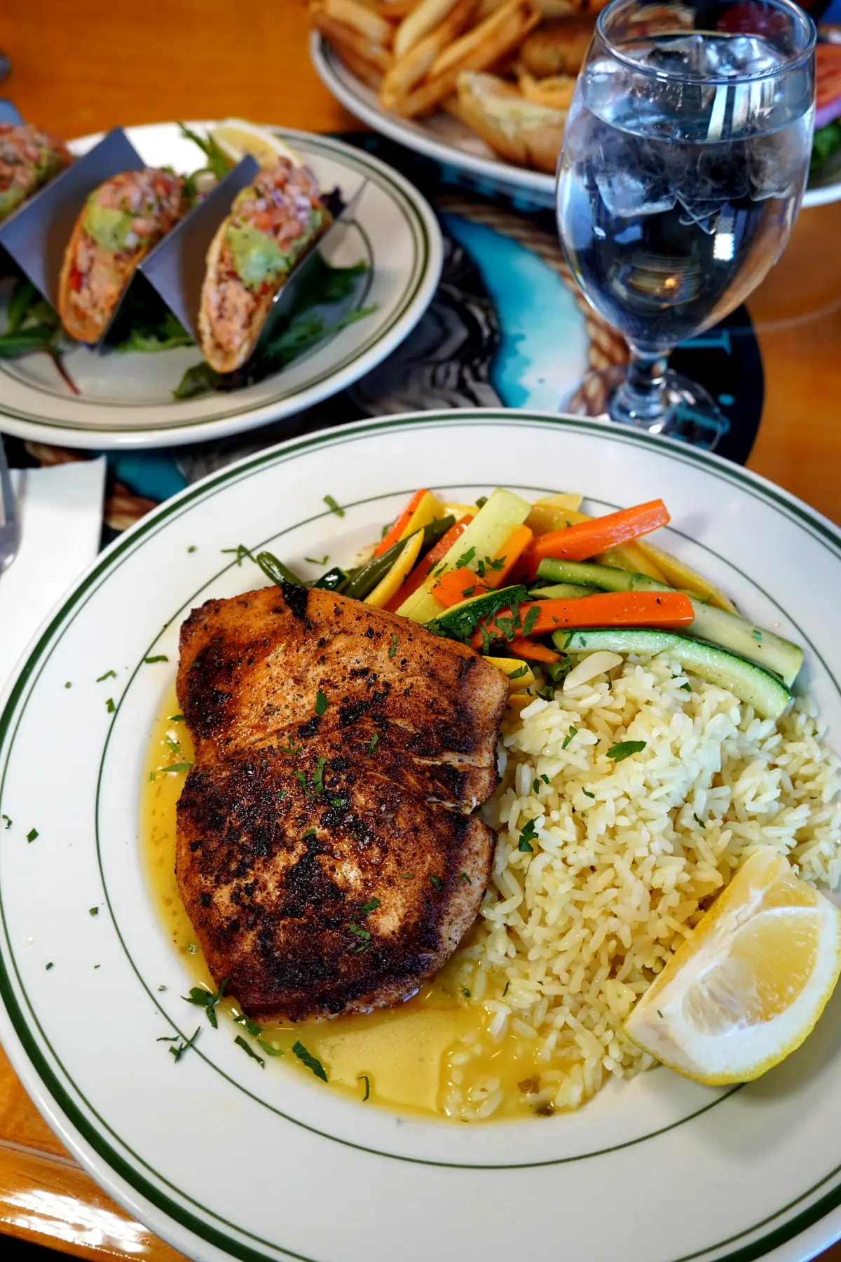 Fresh seafood at Peter's Clam Bar